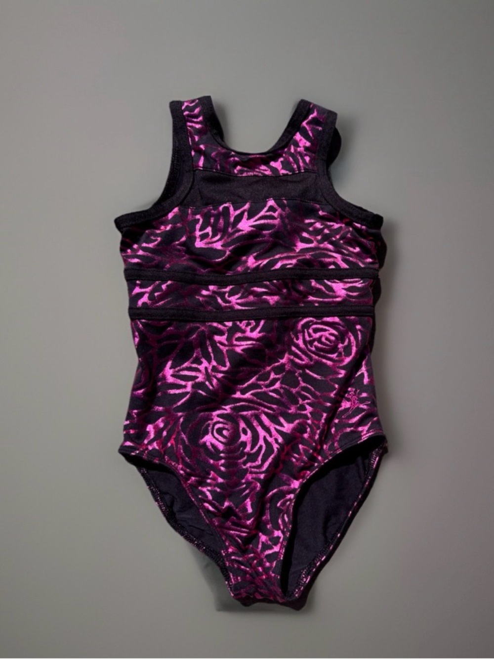 Future Star by Capezio Leotard Size xxs pink and black dance gymnastics